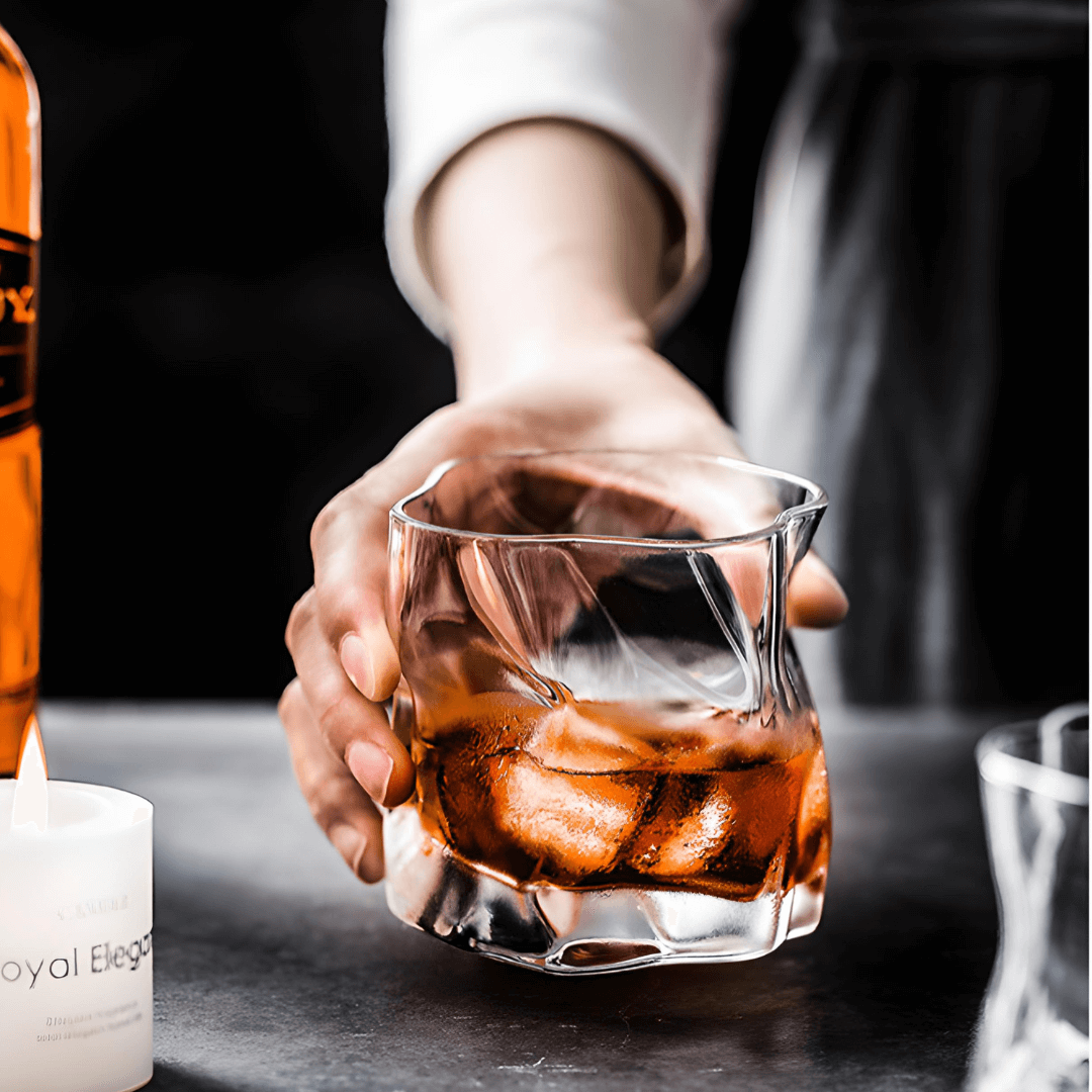 Hoshi Japanese Crystal Whisky Glass Gift Set