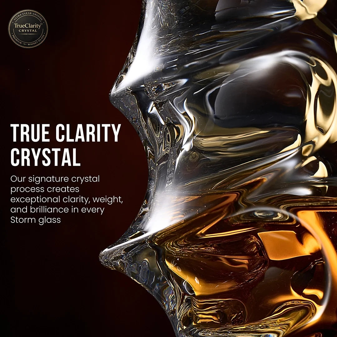 Storm Japanese Crystal Whisky Glass Gift Set
