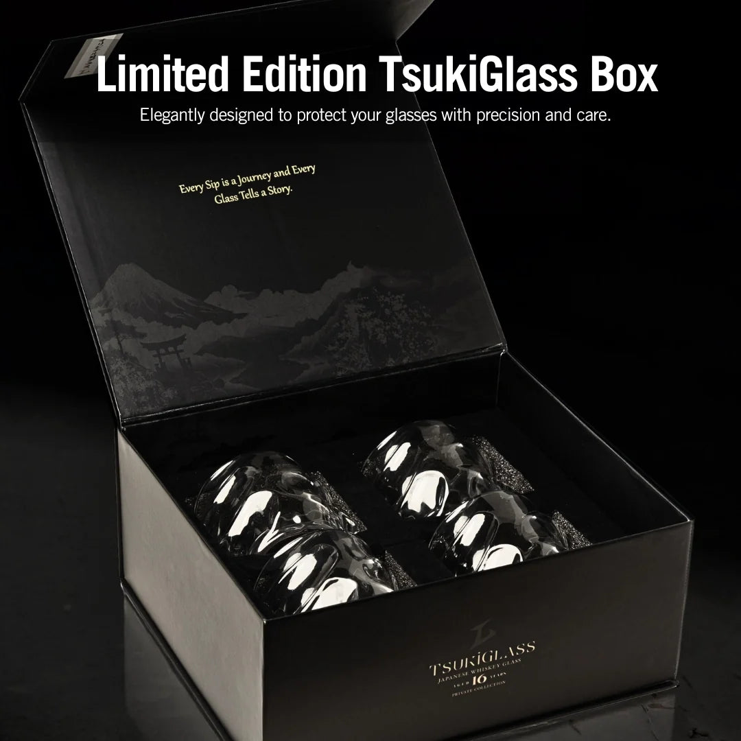 Storm Japanese Crystal Whisky Glass Gift Set