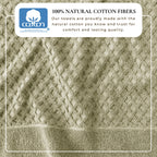 Grayson Cotton Diamond Bath Towel Collection