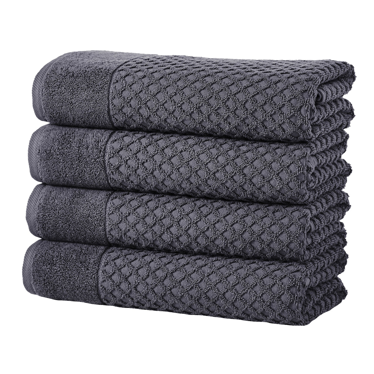 Grayson Cotton Diamond Bath Towel Collection