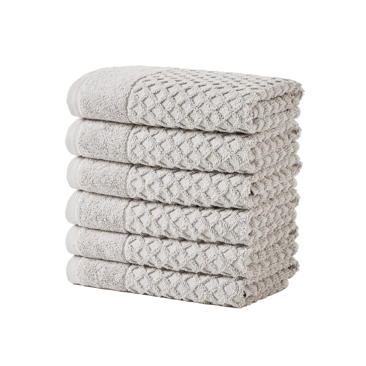 Grayson Cotton Diamond Bath Towel Collection