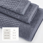 Grayson Cotton Diamond Bath Towel Collection