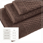 Grayson Cotton Diamond Bath Towel Collection