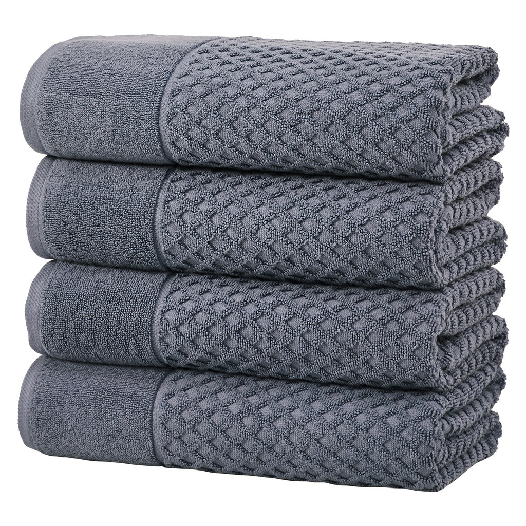 Grayson Cotton Diamond Bath Towel Collection