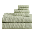 Grayson Cotton Diamond Bath Towel Collection