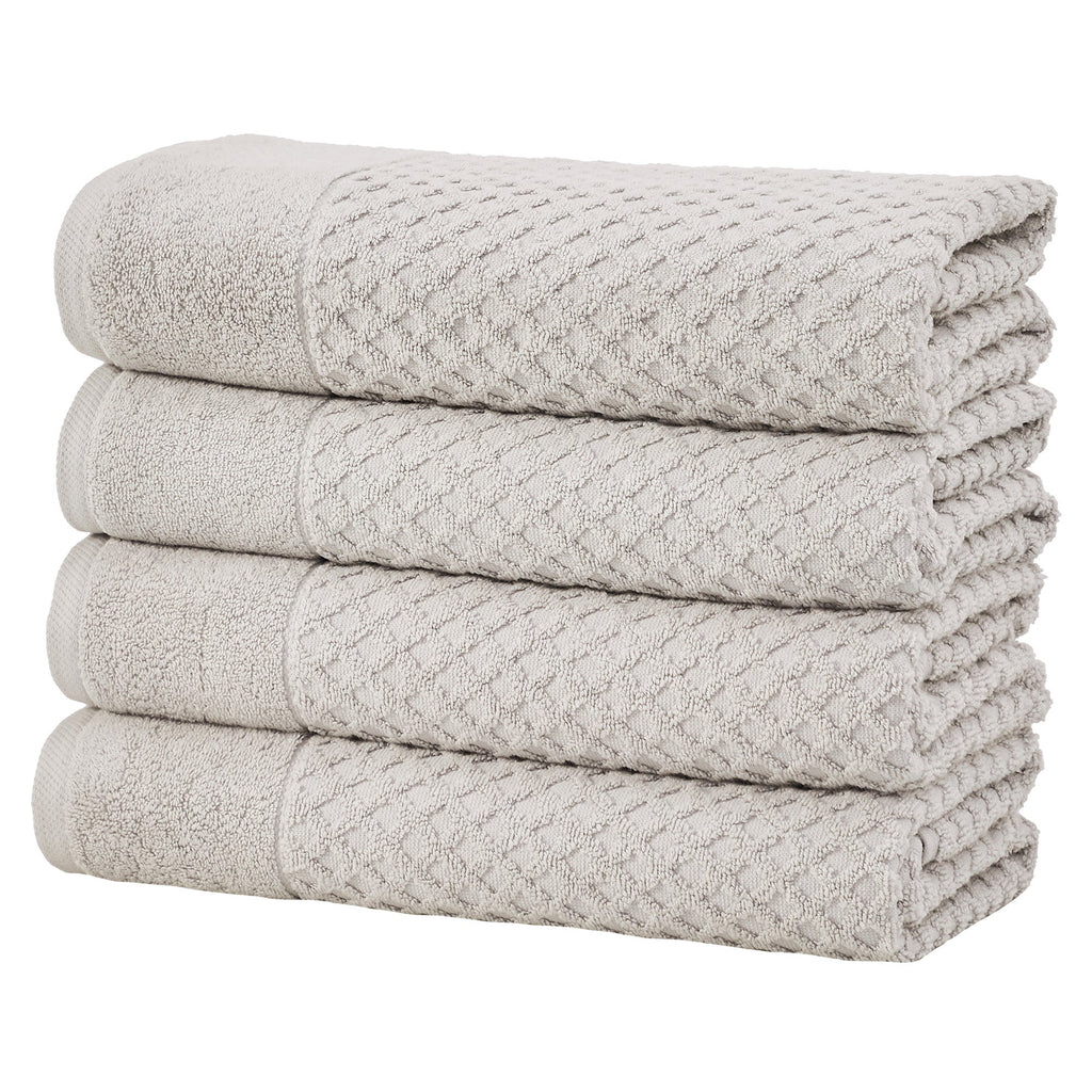 Grayson Cotton Diamond Bath Towel Collection
