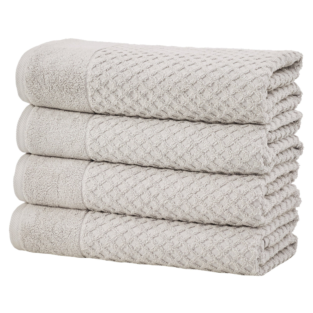 Grayson Cotton Diamond Bath Towel Collection