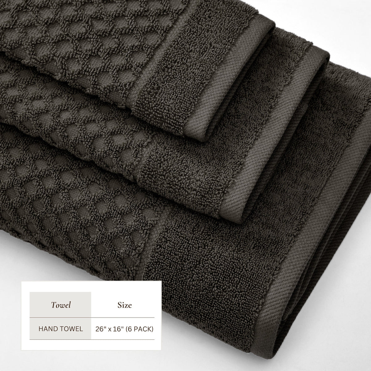 Grayson Cotton Diamond Bath Towel Collection
