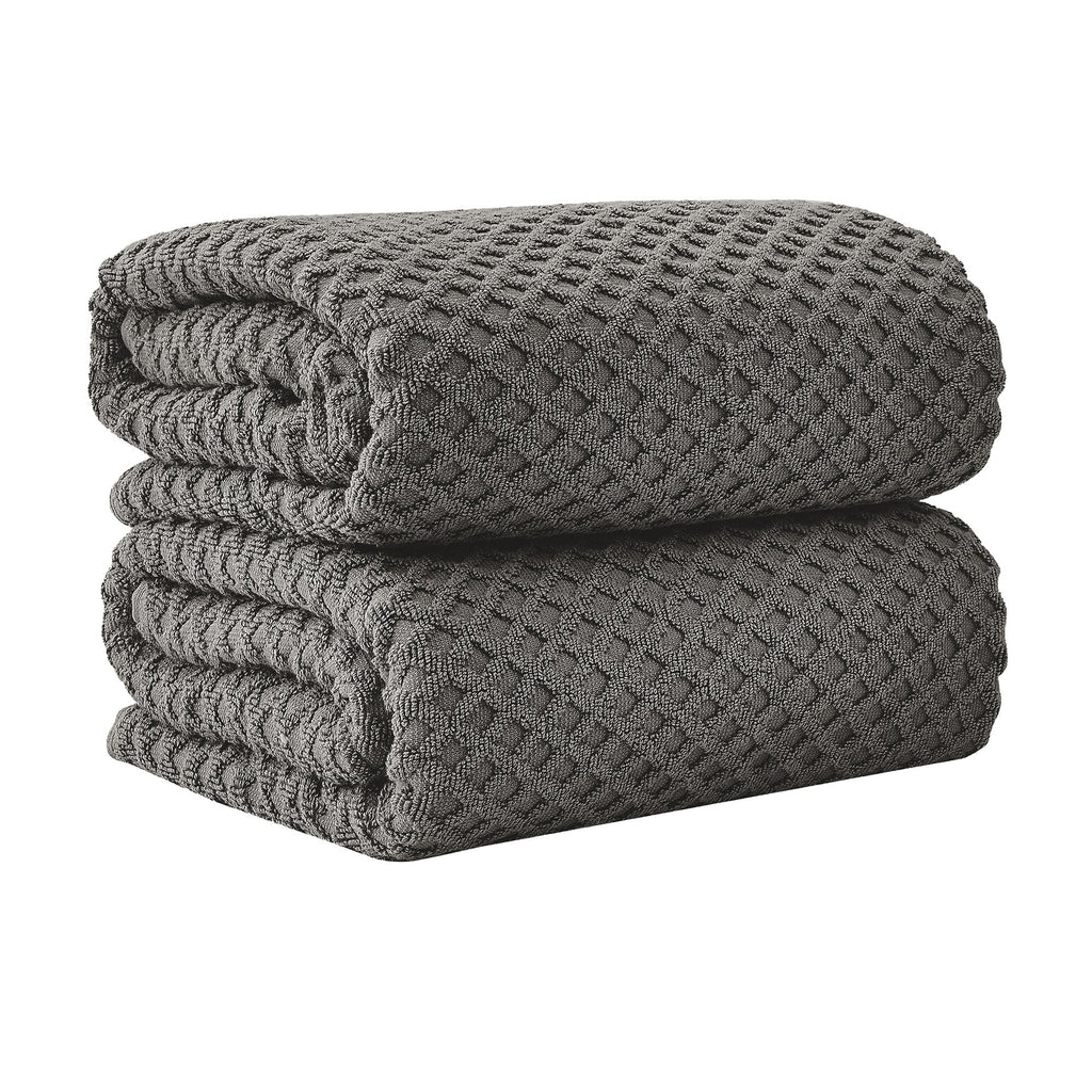 Grayson Cotton Diamond Bath Towel Collection