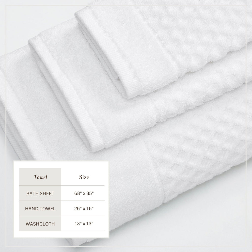Grayson Cotton Diamond Bath Towel Collection