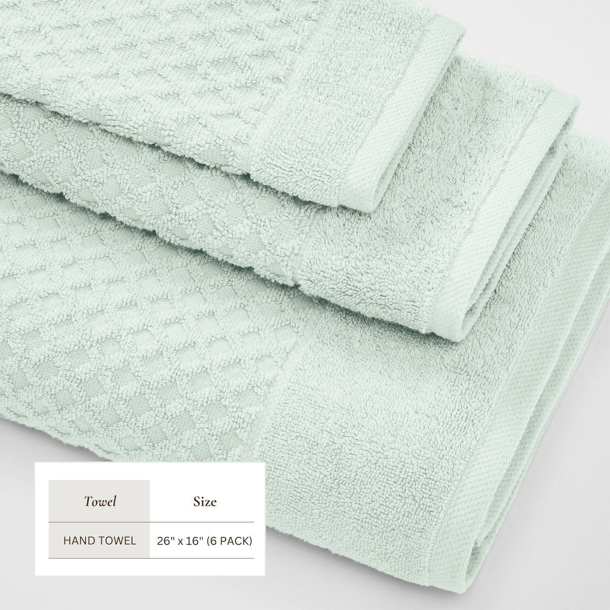 Grayson Cotton Diamond Bath Towel Collection