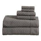 Grayson Cotton Diamond Bath Towel Collection