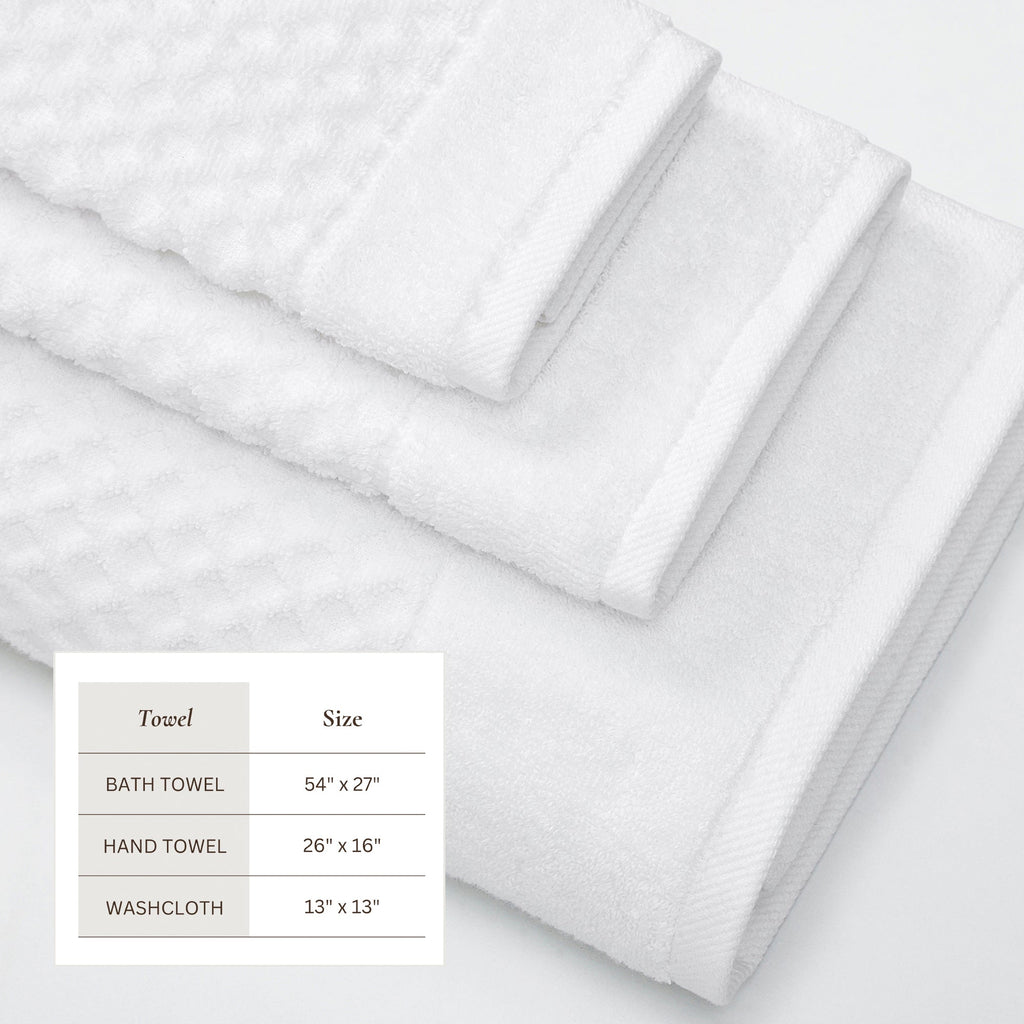 Grayson Cotton Diamond Bath Towel Collection