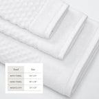 Grayson Cotton Diamond Bath Towel Collection