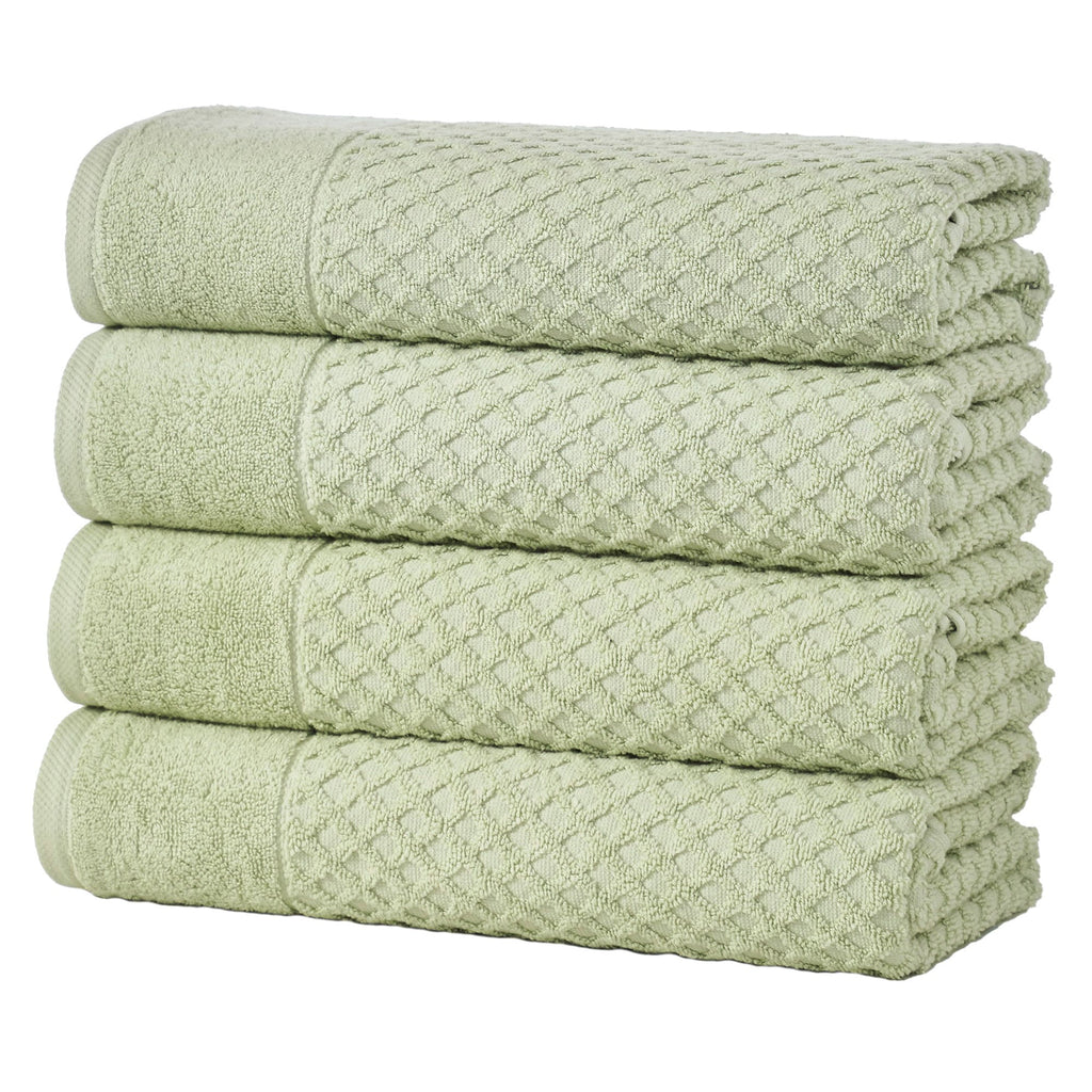 Grayson Cotton Diamond Bath Towel Collection