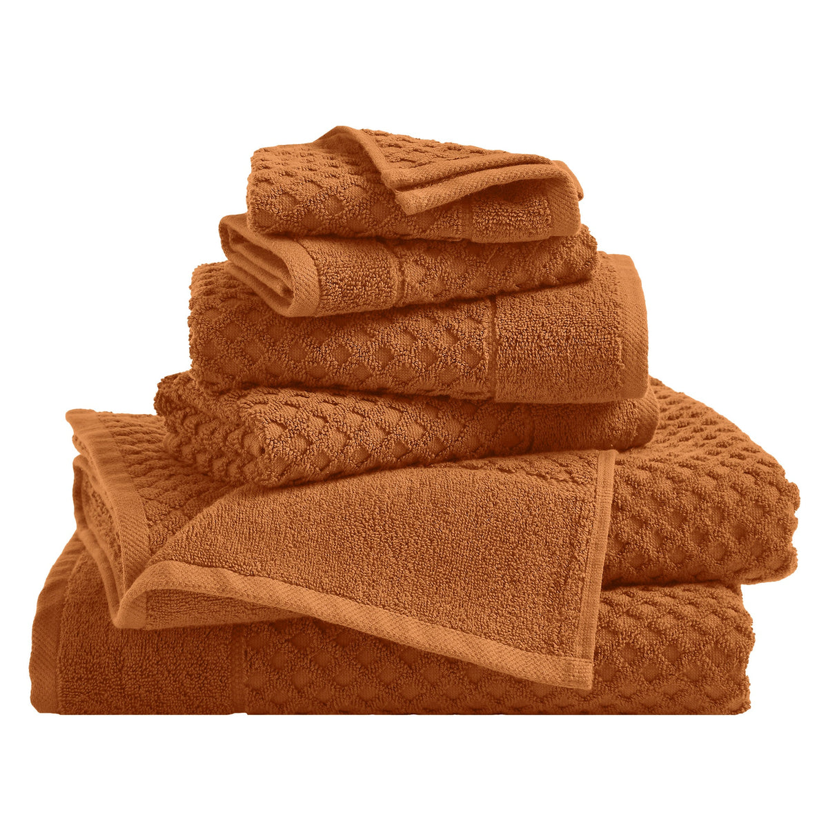 Grayson Cotton Diamond Bath Towel Collection