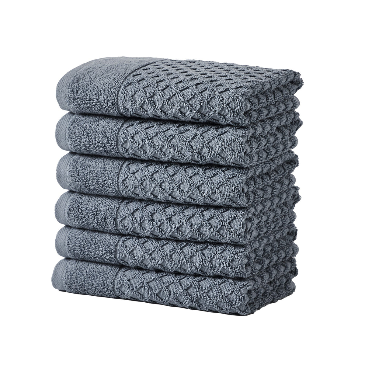 Grayson Cotton Diamond Bath Towel Collection