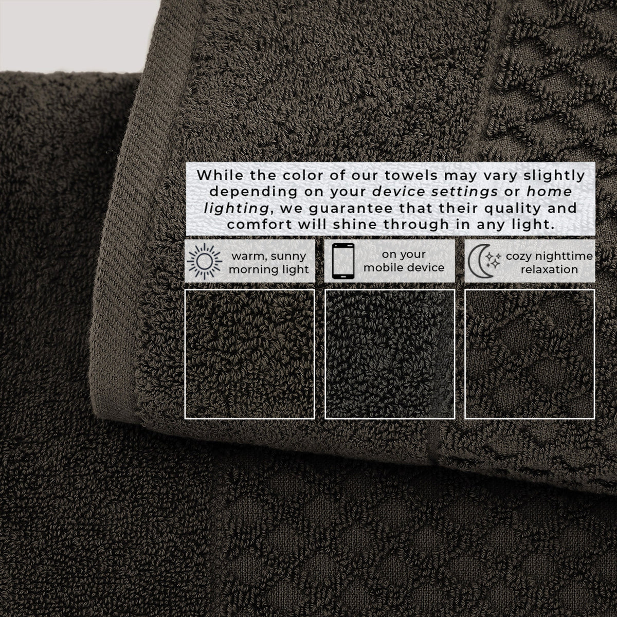 Grayson Cotton Diamond Bath Towel Collection