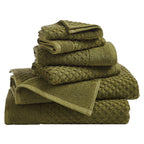 Grayson Cotton Diamond Bath Towel Collection