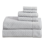 Grayson Cotton Diamond Bath Towel Collection