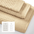 Grayson Cotton Diamond Bath Towel Collection