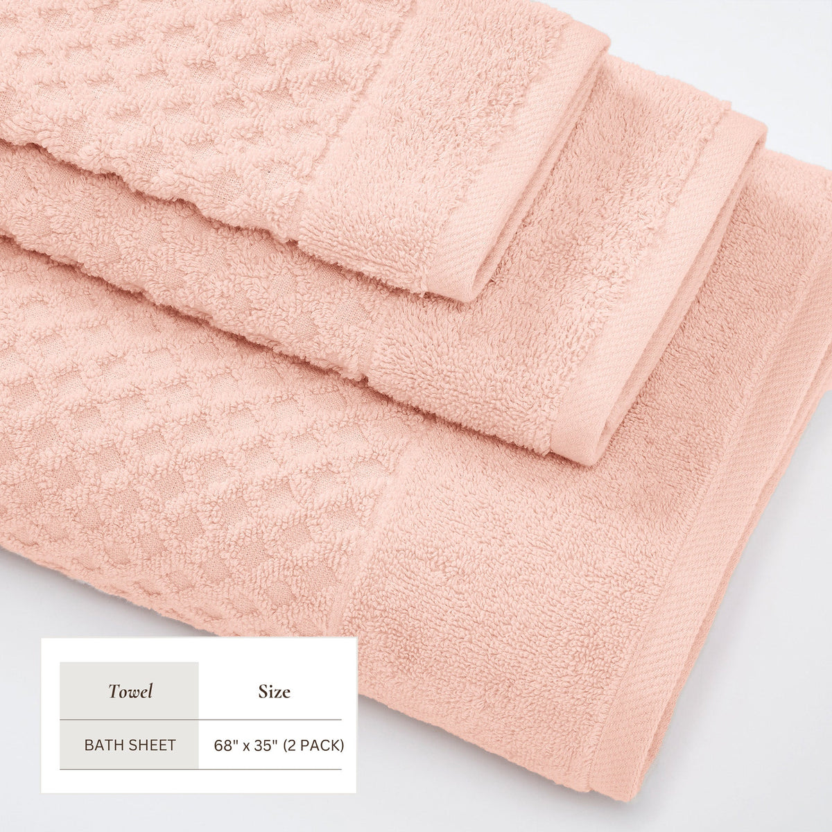 Grayson Cotton Diamond Bath Towel Collection