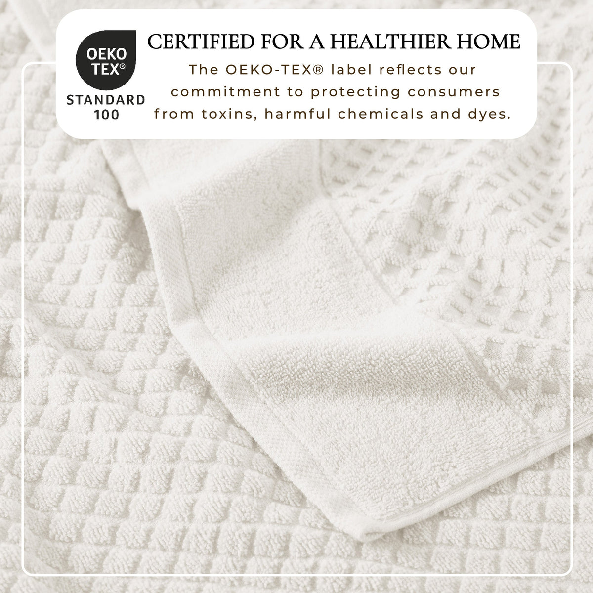 Grayson Cotton Diamond Bath Towel Collection