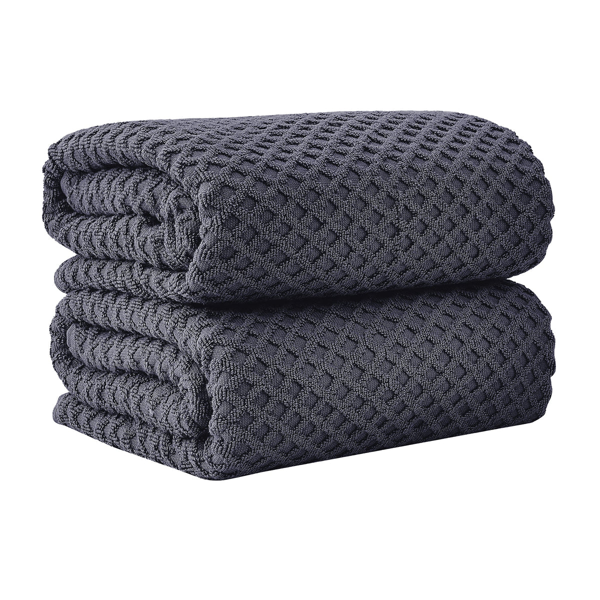 Grayson Cotton Diamond Bath Towel Collection