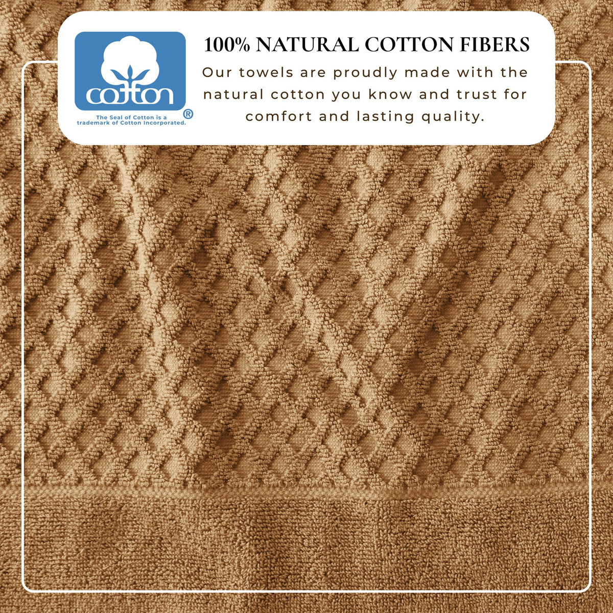 Grayson Cotton Diamond Bath Towel Collection