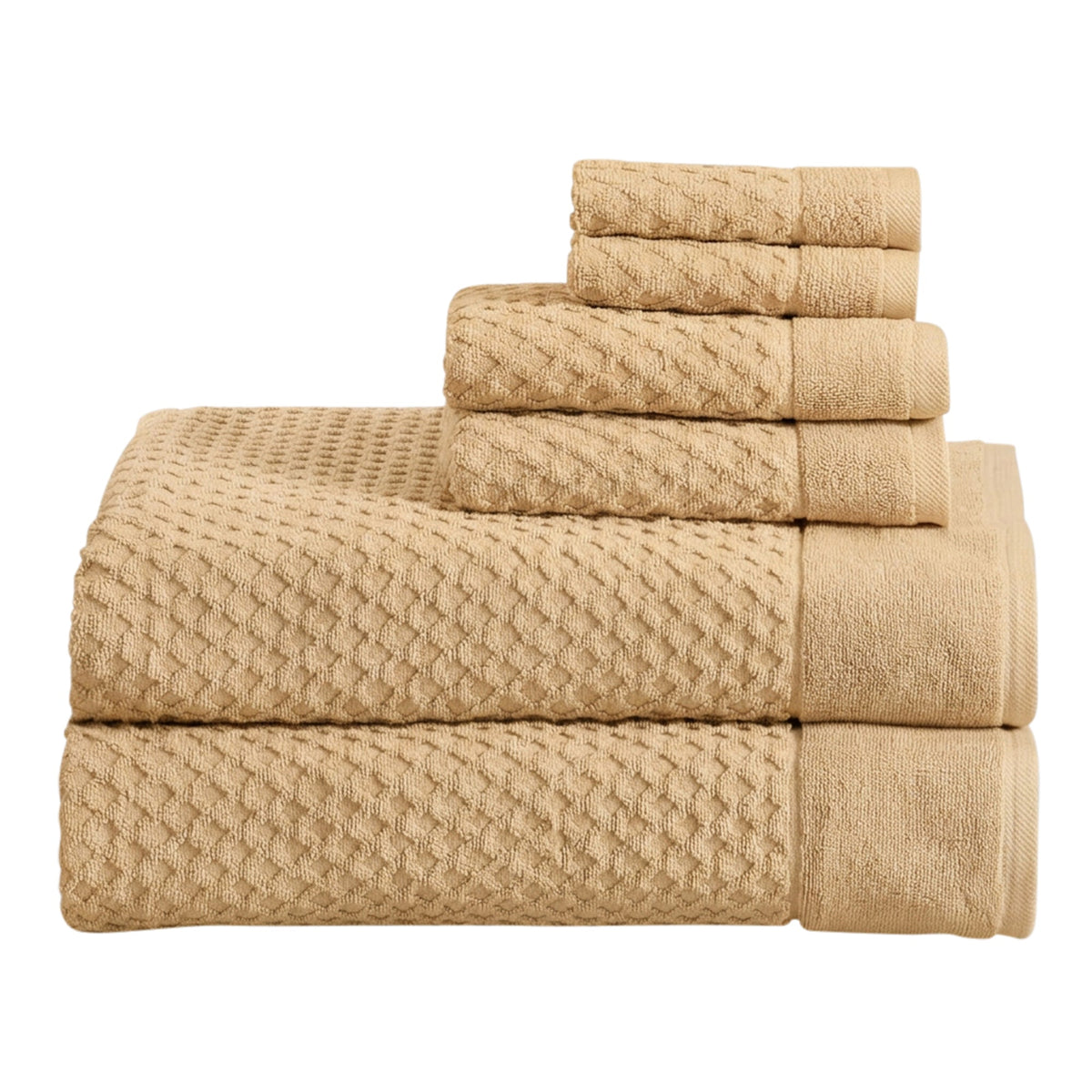 Grayson Cotton Diamond Bath Towel Collection