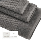 Grayson Cotton Diamond Bath Towel Collection