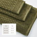 Grayson Cotton Diamond Bath Towel Collection