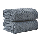 Grayson Cotton Diamond Bath Towel Collection