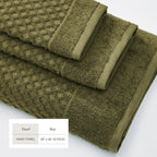 Grayson Cotton Diamond Bath Towel Collection