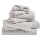 Grayson Cotton Diamond Bath Towel Collection