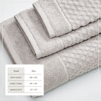 Grayson Cotton Diamond Bath Towel Collection