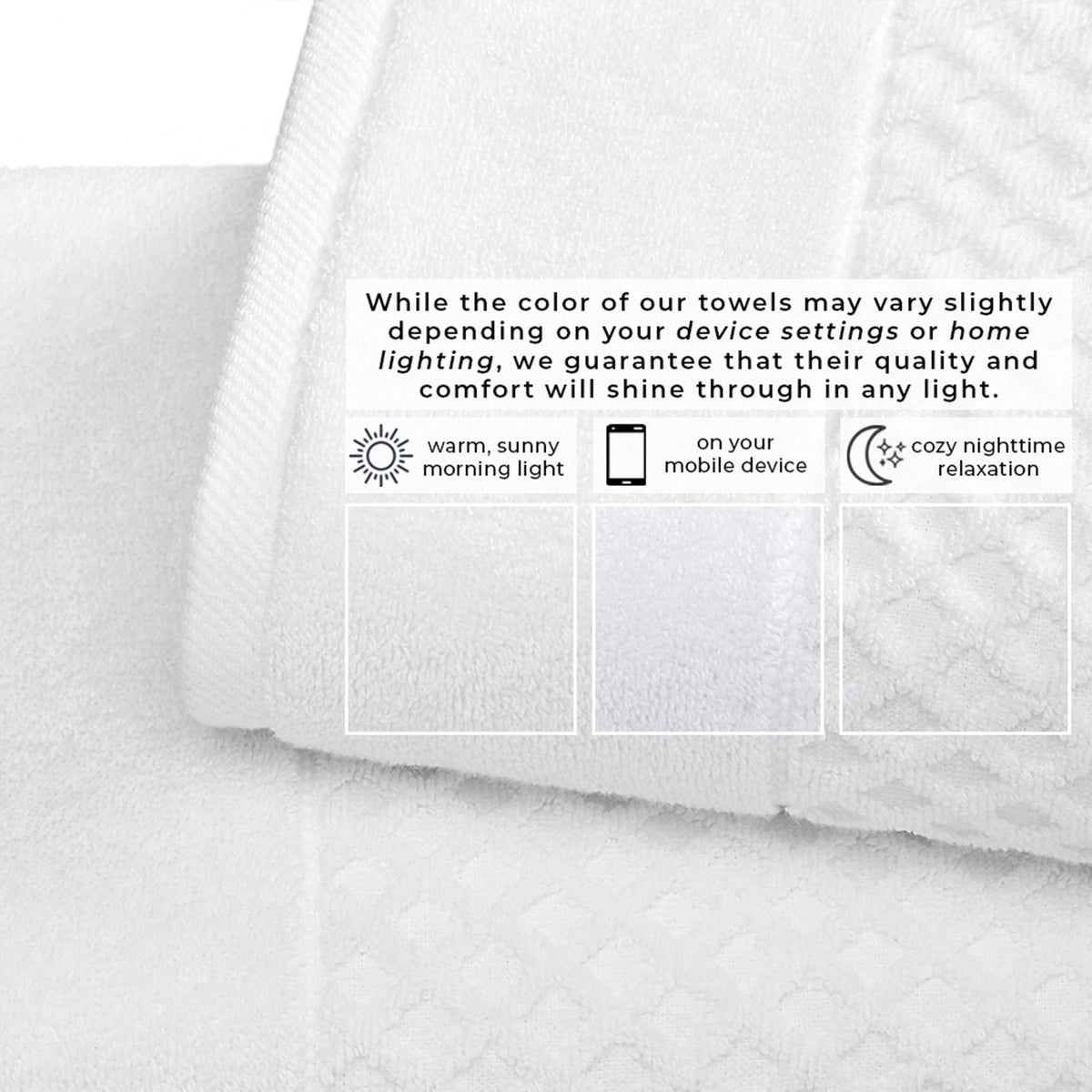Grayson Cotton Diamond Bath Towel Collection