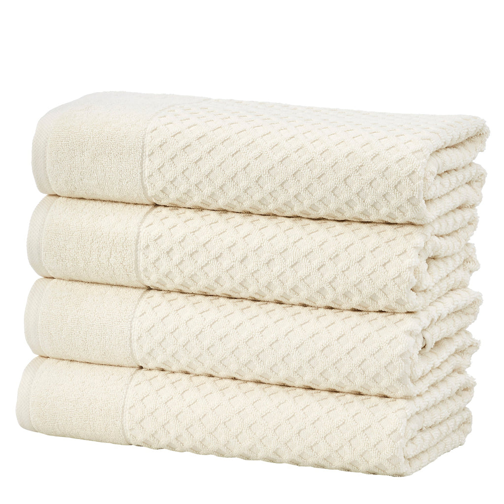 Grayson Cotton Diamond Bath Towel Collection