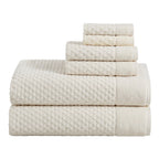 Grayson Cotton Diamond Bath Towel Collection
