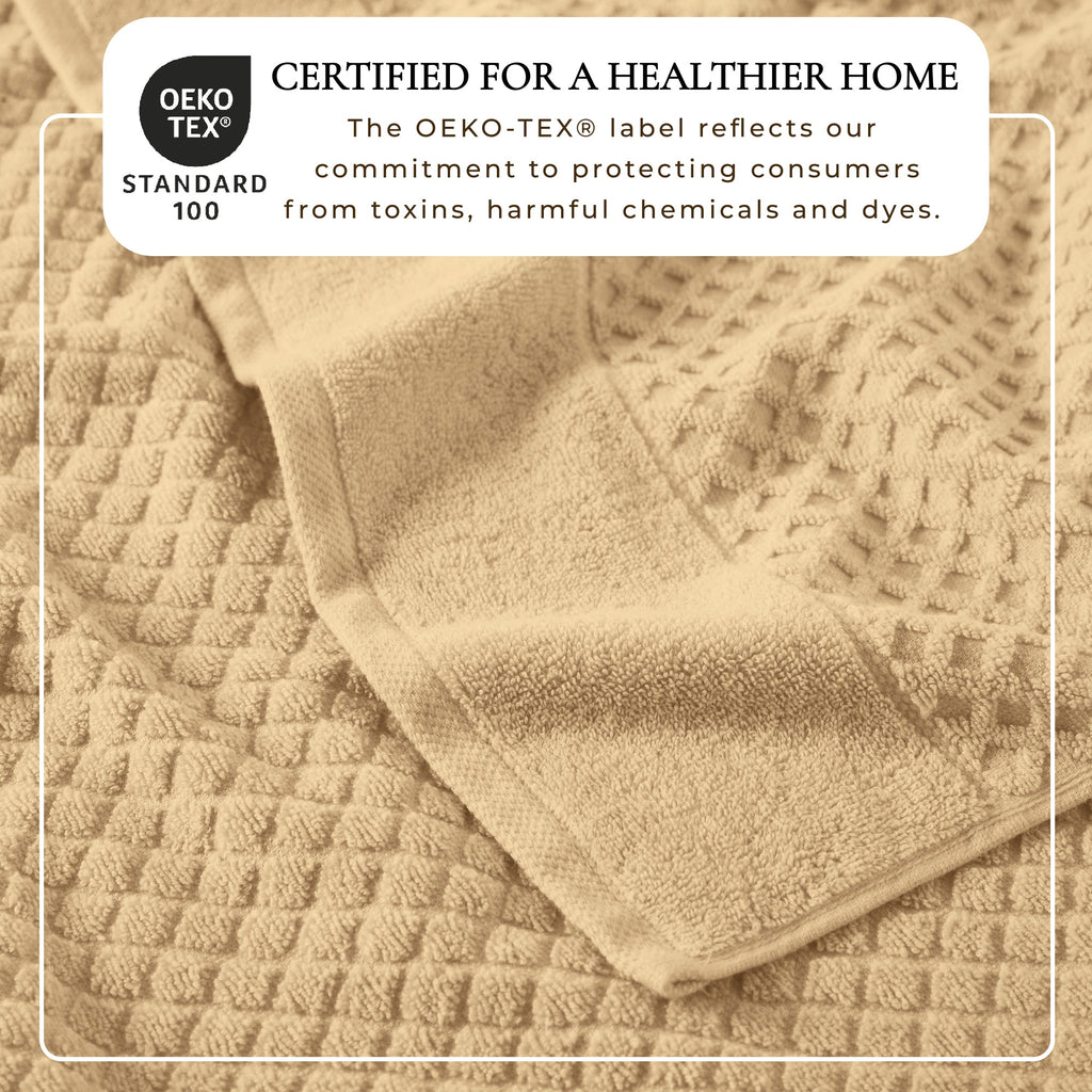 Grayson Cotton Diamond Bath Towel Collection