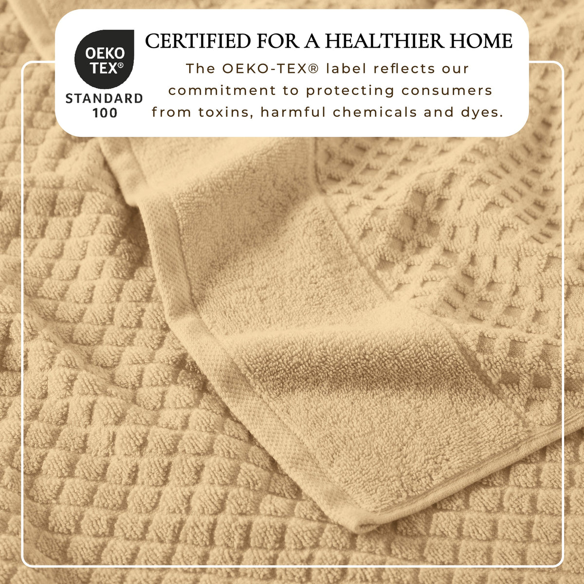 Grayson Cotton Diamond Bath Towel Collection