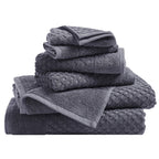 Grayson Cotton Diamond Bath Towel Collection