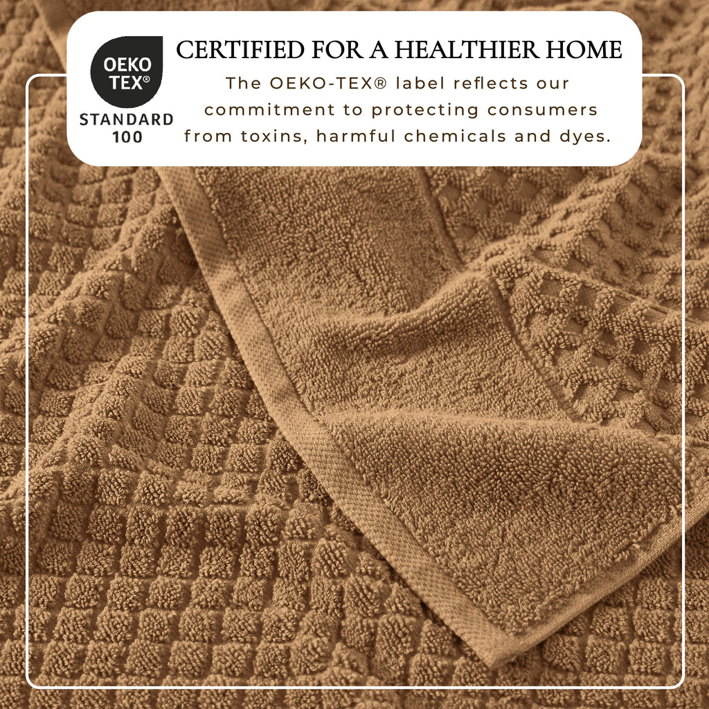 Grayson Cotton Diamond Bath Towel Collection