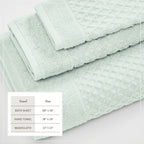 Grayson Cotton Diamond Bath Towel Collection
