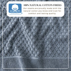 Grayson Cotton Diamond Bath Towel Collection