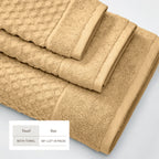 Grayson Cotton Diamond Bath Towel Collection
