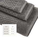 Grayson Cotton Diamond Bath Towel Collection