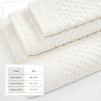 Grayson Cotton Diamond Bath Towel Collection