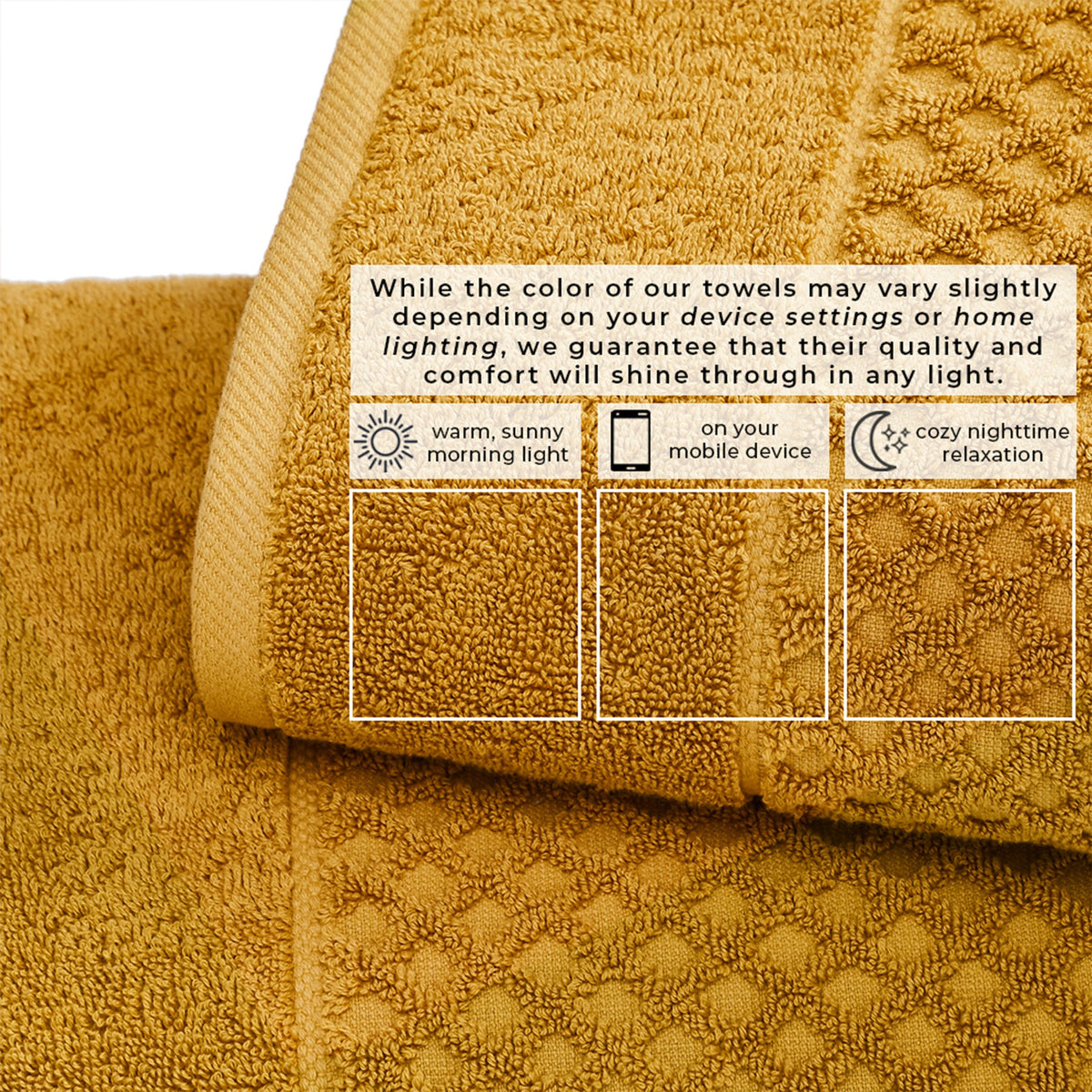 Grayson Cotton Diamond Bath Towel Collection